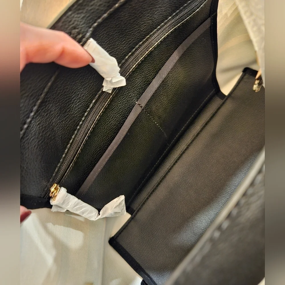 NWT Kate Spade ♠️ Large Hawthorne Lane Ryan Striped Tote + Bag Charm